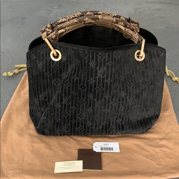 LOUIS VUITTON WHISPER KHOL MONOGRAM TOTE - Picture 3 of 14